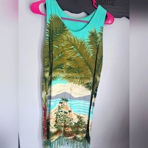 Surface Vintage Boho Vacay Dress  Sz Small